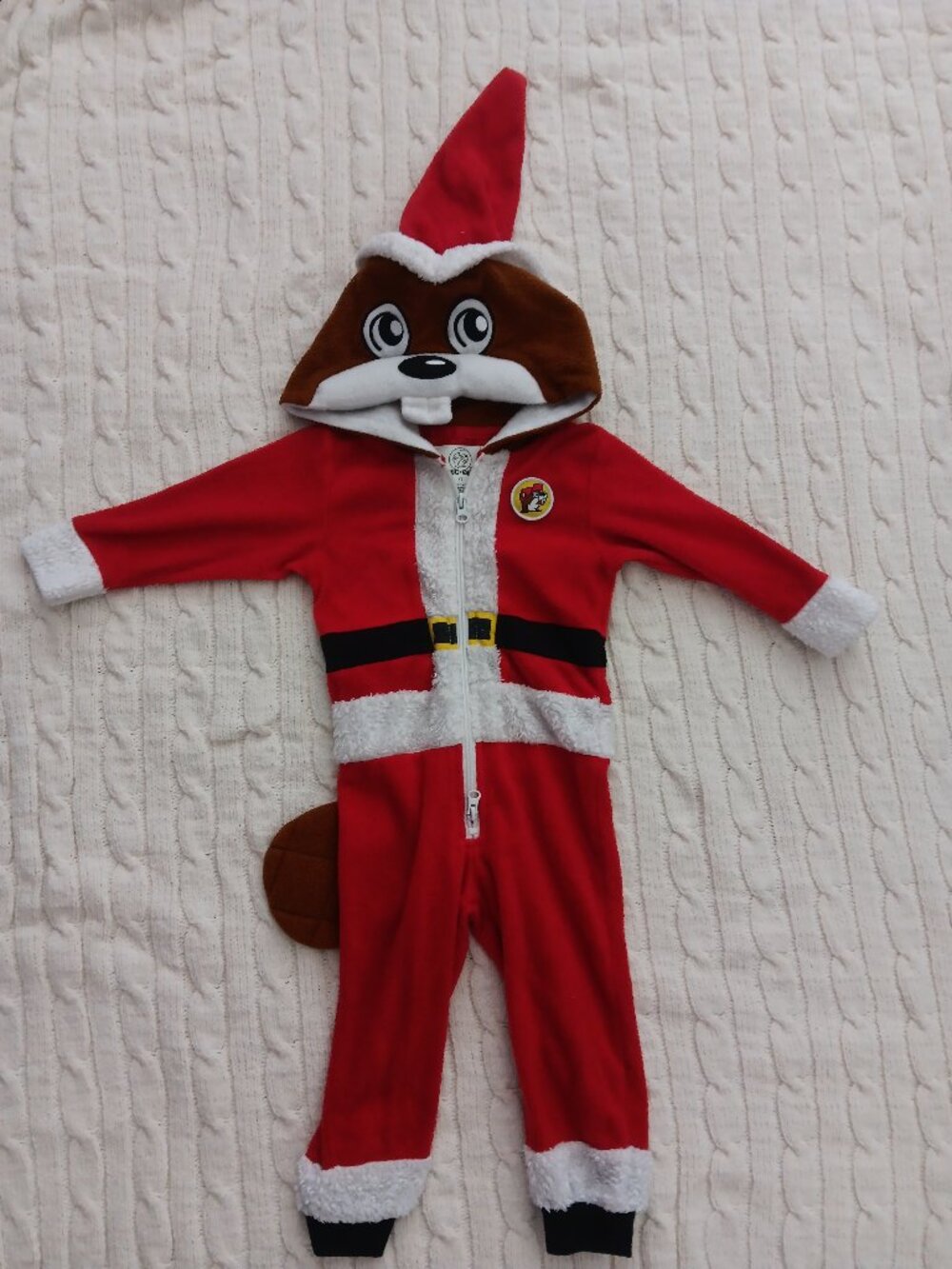 Bucee Christmas onesie 3t
